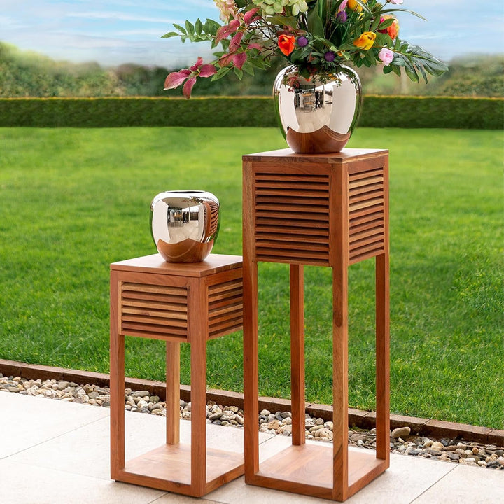 Fink LOSONE Vase, Glas, Silber, 20 x 20 x 20 cm 20 x 20 x 20 cm Silber, 20 x 20 x 20 cm Silber