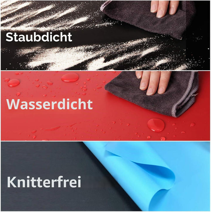 Selens PVC Hintergrund 120x200cm Wasserdicht Fotografie Hintergründe Matte Background für Fotostudio