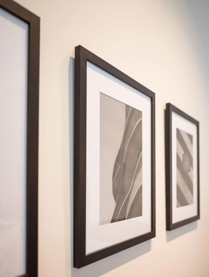 Deknudt Frames Bilderrahmen, Schwarz, Holz, 40 x 60 cm, passt überall 30 x 45 cm