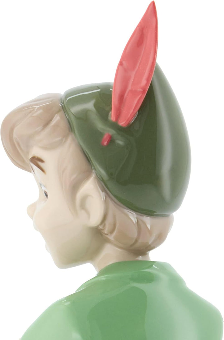 NAO Peter PAN, Porzellan, grün, 28x10cm