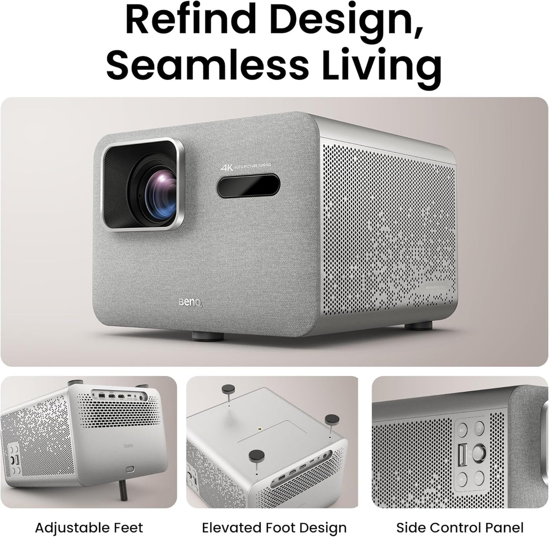 BenQ TK705i 4K HDR Heimkinobeamer, 3000 ANSI-Lumen, Google TV, Netflix, geringer Input-Lag, automati