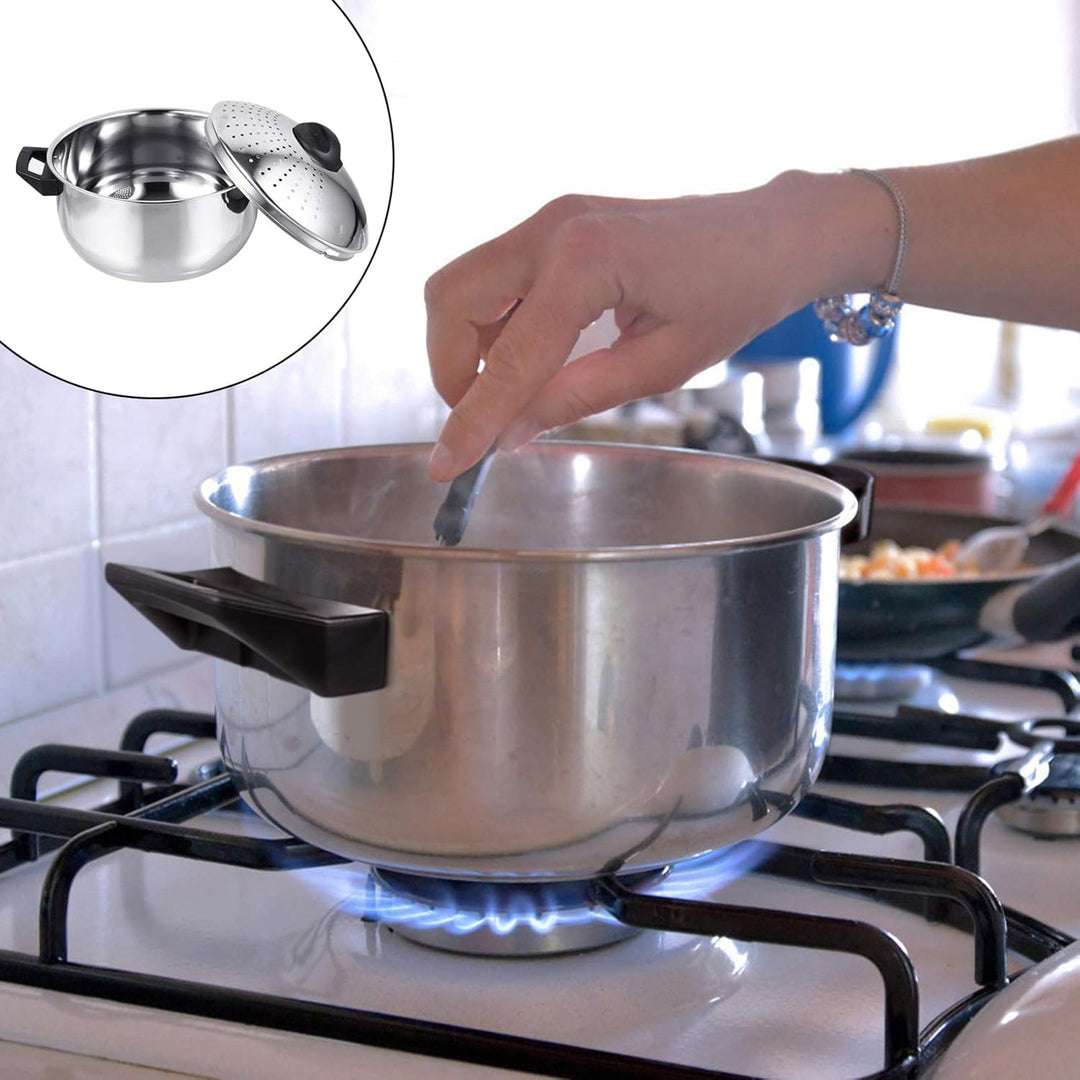 Housoutil Topf Pasta- Kocher Auflaufform Mit Deckel Ramen Pot Perkolator-kaffee Kochgeschirr Aus Sta