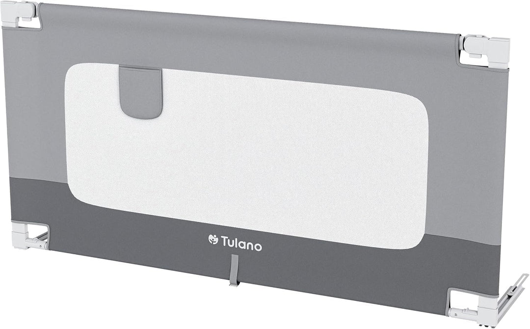 TULANO Cover 44 | Bettgitter 140 cm Bettschutzgitter Kinderbettgitter für Kinder | Klappbar | Geeign