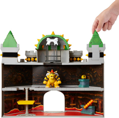 Jakks Pacific - JPA40020 - Nintendo Super Mario grosses Spielset - Bowser´s Schloss - inkl. 6cm Bows