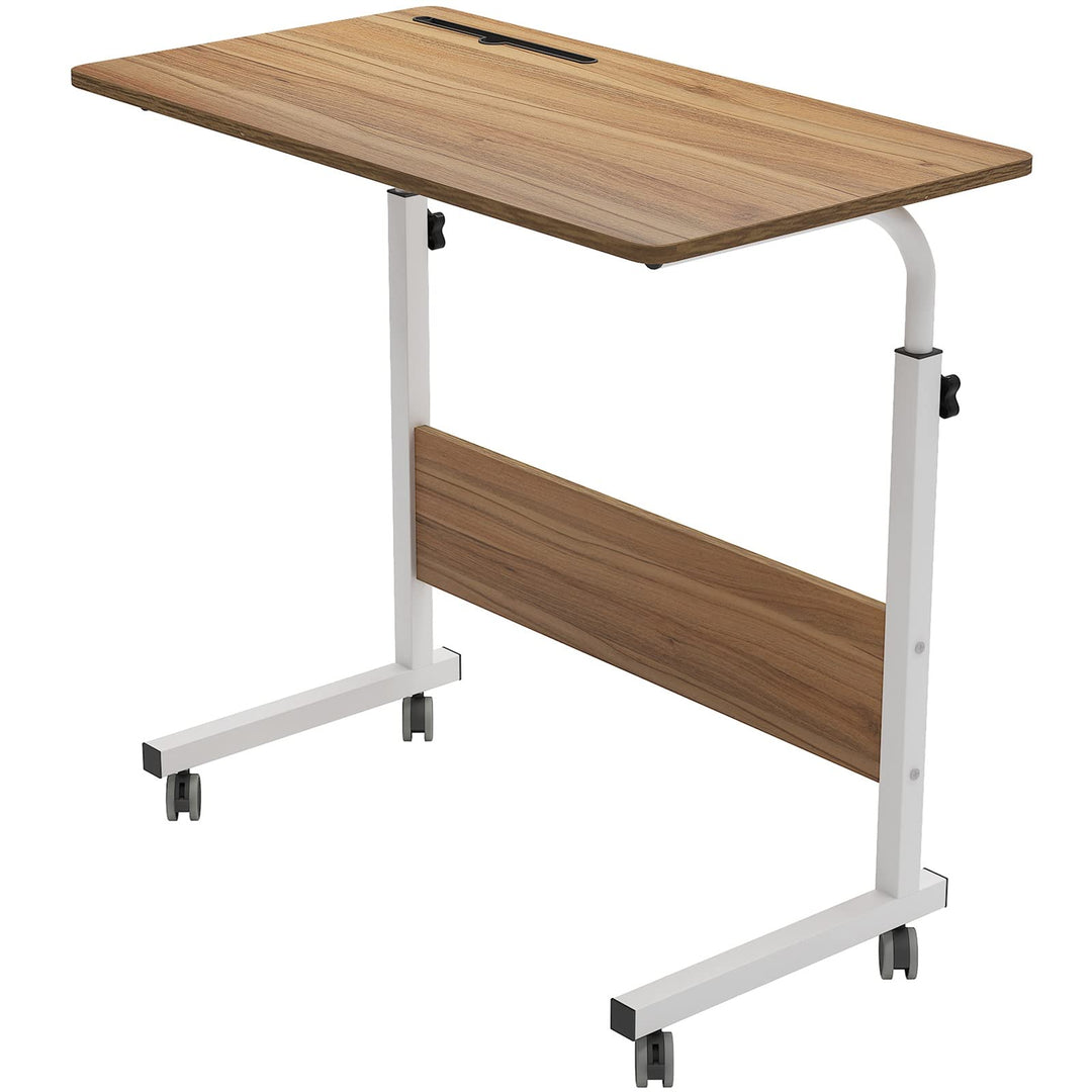 sogesfurniture höhenverstellbar Laptoptisch Computertisch mit Tablet Steckplatz, 80 * 40cm PC Tisch