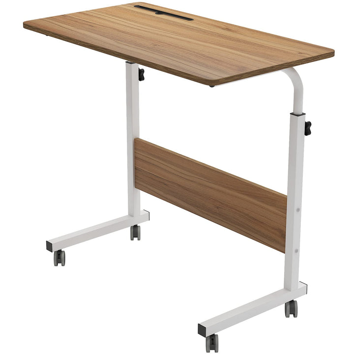 sogesfurniture höhenverstellbar Laptoptisch Computertisch mit Tablet Steckplatz, 80 * 40cm PC Tisch