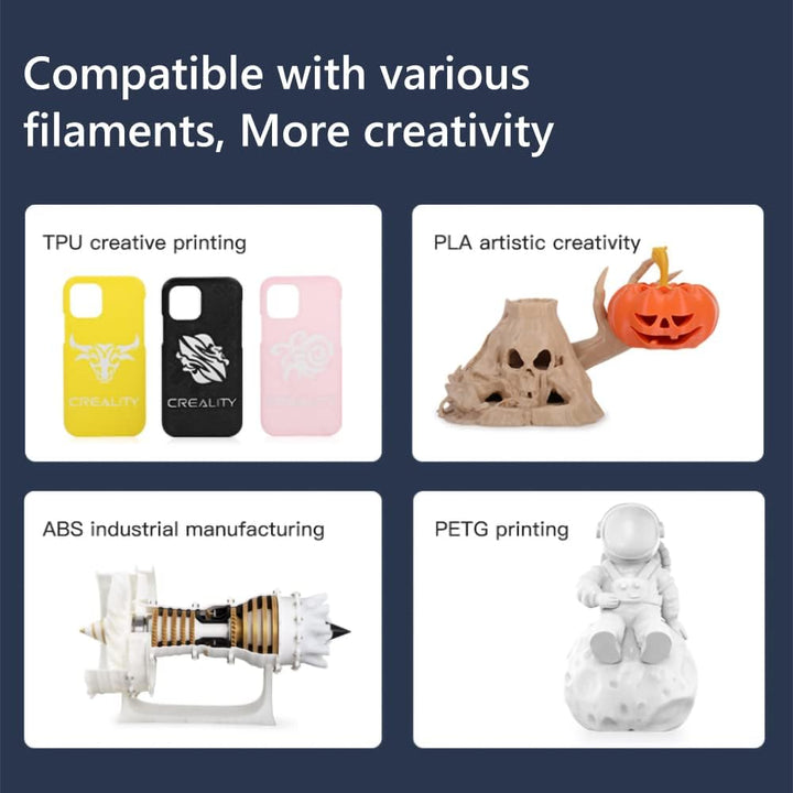 Creality 3D Offiziell Sprite Extruder Pro Kit Dual Gear Feeding Ganzmetall Design 3,5:1 Übersetzungs