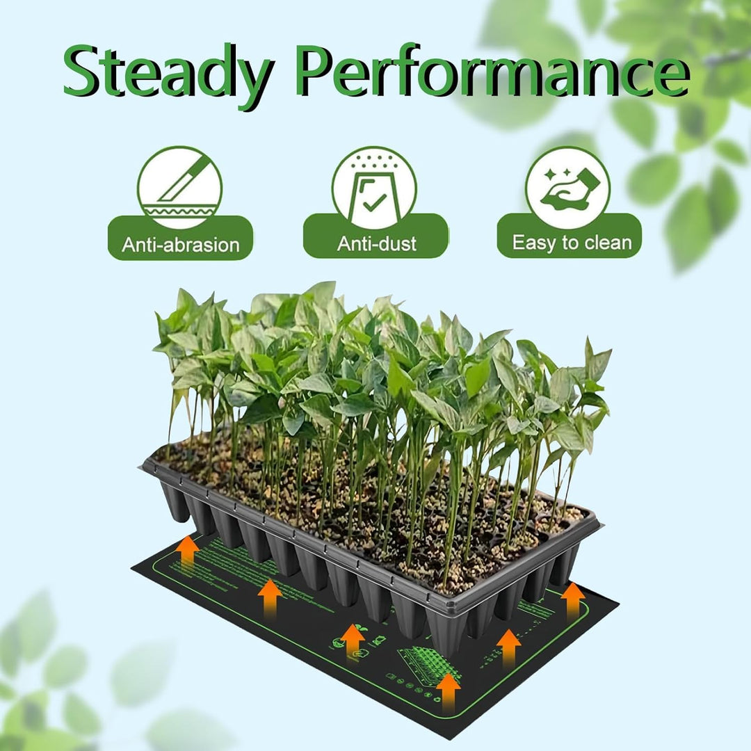 Heizmatte Pflanzen mit Thermostat, Wärmematte für Sämling Germination und Haustier, Heizkissen Amphi