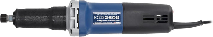DEDRA Geradschleifer 550W, Schaft 6 mm, 3m kabel, 7000-34000 U/Min, gewicht 1,75kg, softgrip mit Ein