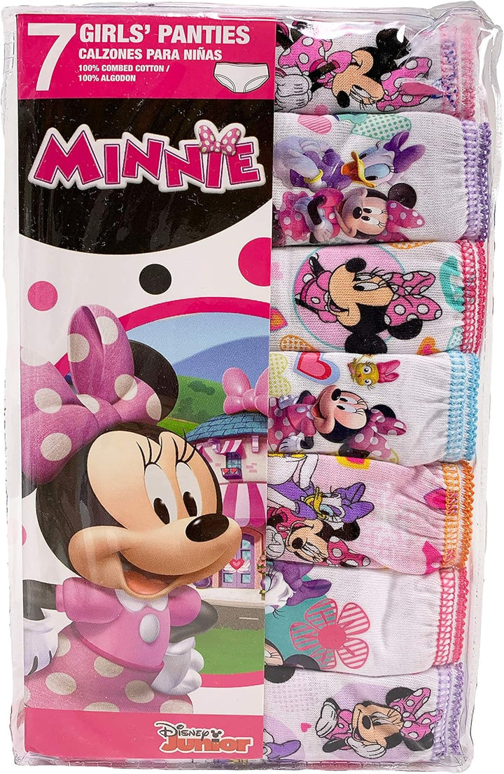 Disney Mädchen Slip (10er Pack) 4 Jahre Minnie7pk, 4 Jahre Minnie7pk