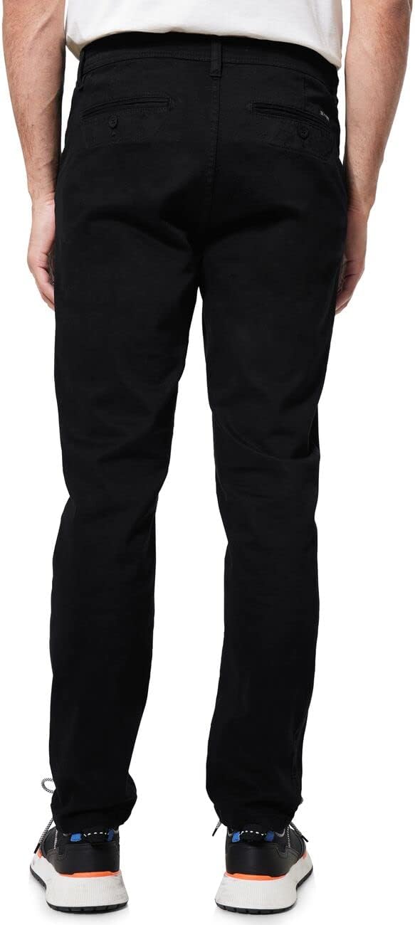Street One MEN Herren D375837 Chinohose, Black, W38/L34