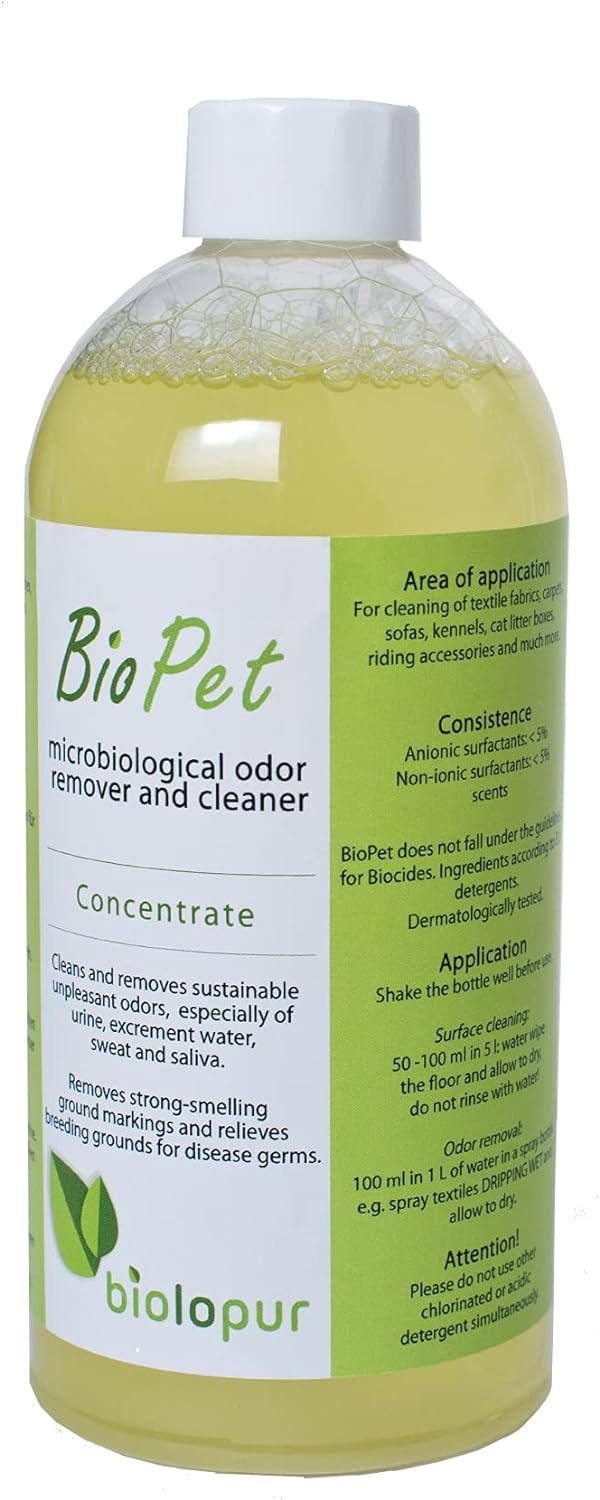 Biolopur | Geruchsneutralisierer | Geruchsentferner | Spray | Reinigungsmittel Urin, Haustier etc. 5