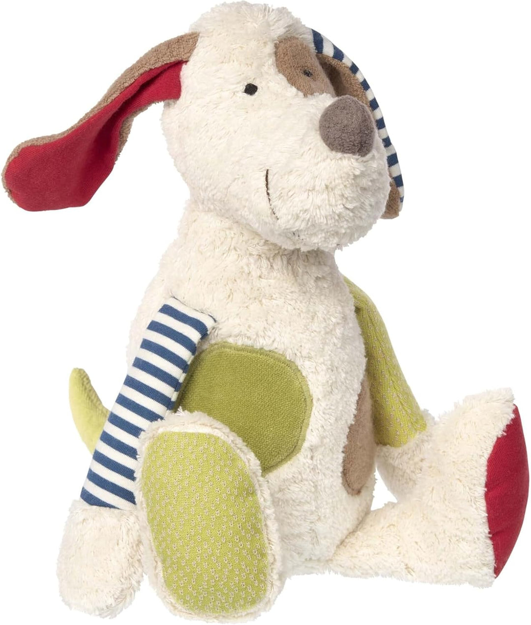 SIGIKID 38764 Kuscheltier Hund Green Mädchen und Jungen Babyspielzeug empfohlen ab Geburt mehrfarbig