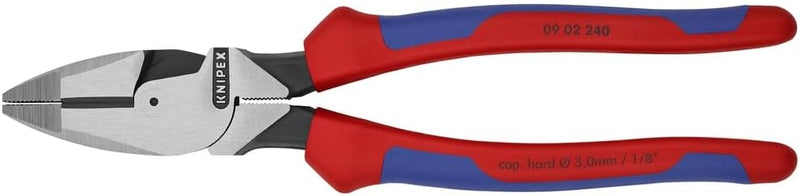 Knipex 09 02 240 SBA Maurerkelle Ultra-High-Hebelwirkung Kombinationszange, 0902240SBA Komfortgriff,