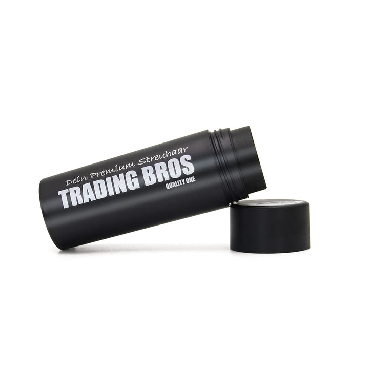 XXL Premium Streuhaar Schütthaar Haarverdichtung Trading Bros Magic Hair Fibers Schwarz 28g, Schwarz