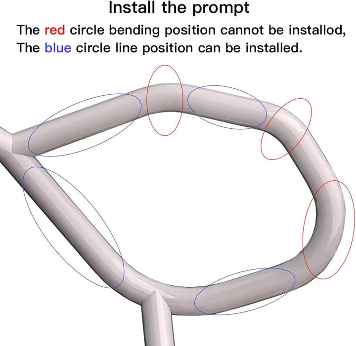 NICECNC Stossstangenschutz, Motor-Sturzbügelschutz, universal, 22/25/28 m, Compatible with BMW R1150
