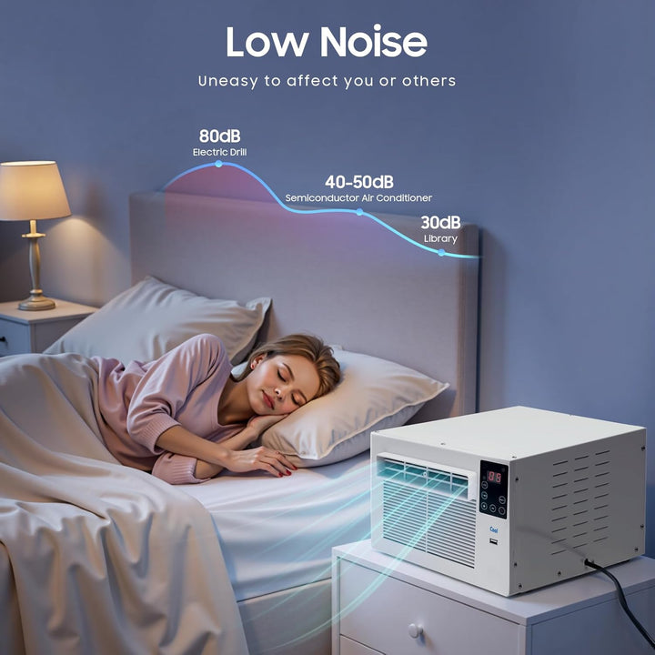 Tragbare Klimaanlage Mobil, Air Conditioner Portable, Leiser Tragbarer Ventilator, Klimagerät ohne A
