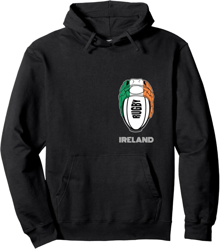 Irland Rugby Union Trikot, Fan-Set, irische Rugby-Fans Pullover Hoodie