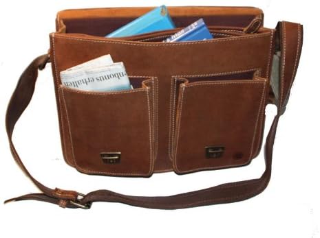 Greenburry Vintage Leder Aktentasche natur, 1000-24