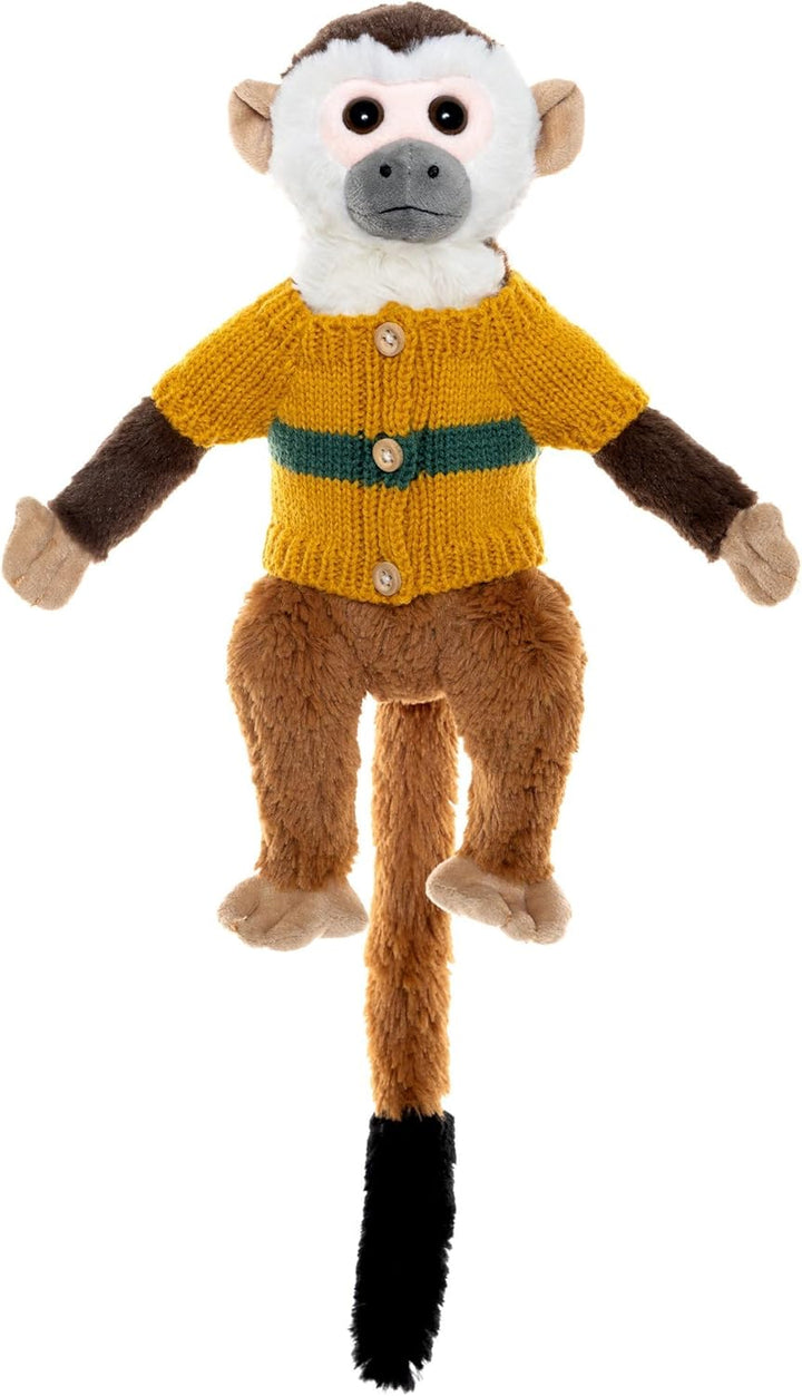 Maskworld Pippi Langstrumpf – Herr Nilsson AFFE Plüschtier - original lizenziert - Stofftier Accesso