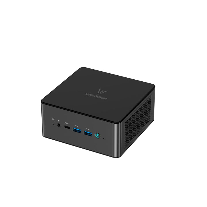 MINIS FORUM UM890 Pro Mini PC, AMD Ryzen 9 8945HS Prozessor, 8 Kerne/16 Threads bis zu 5,2 GHz, AMD