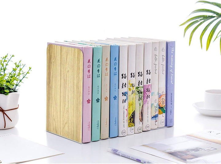 Qualsen Buchstütze, Buchhalter, Buchstützen aus Metall, Bücherstützen, Buchständer Kinder, Bücherstä