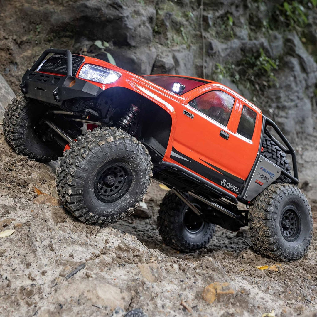 Axial RC Truck 1/6 SCX6 Trail Honcho 4X4 Rock Crawler RTR (Battery and Charger Not Included), Red