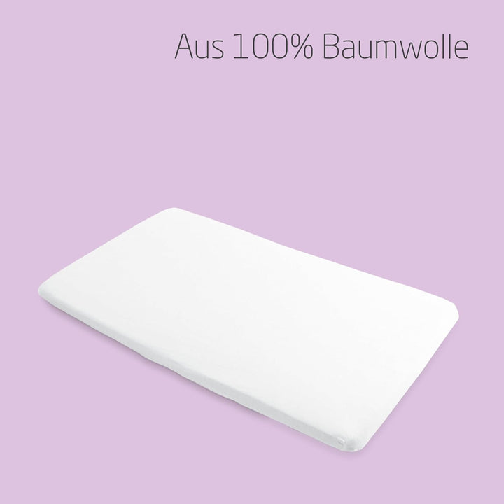 Maxi-Cosi Iris2 Bettlaken, Spannbettlaken für Babybett, Spannbettlaken für die Matratze des Kompakte