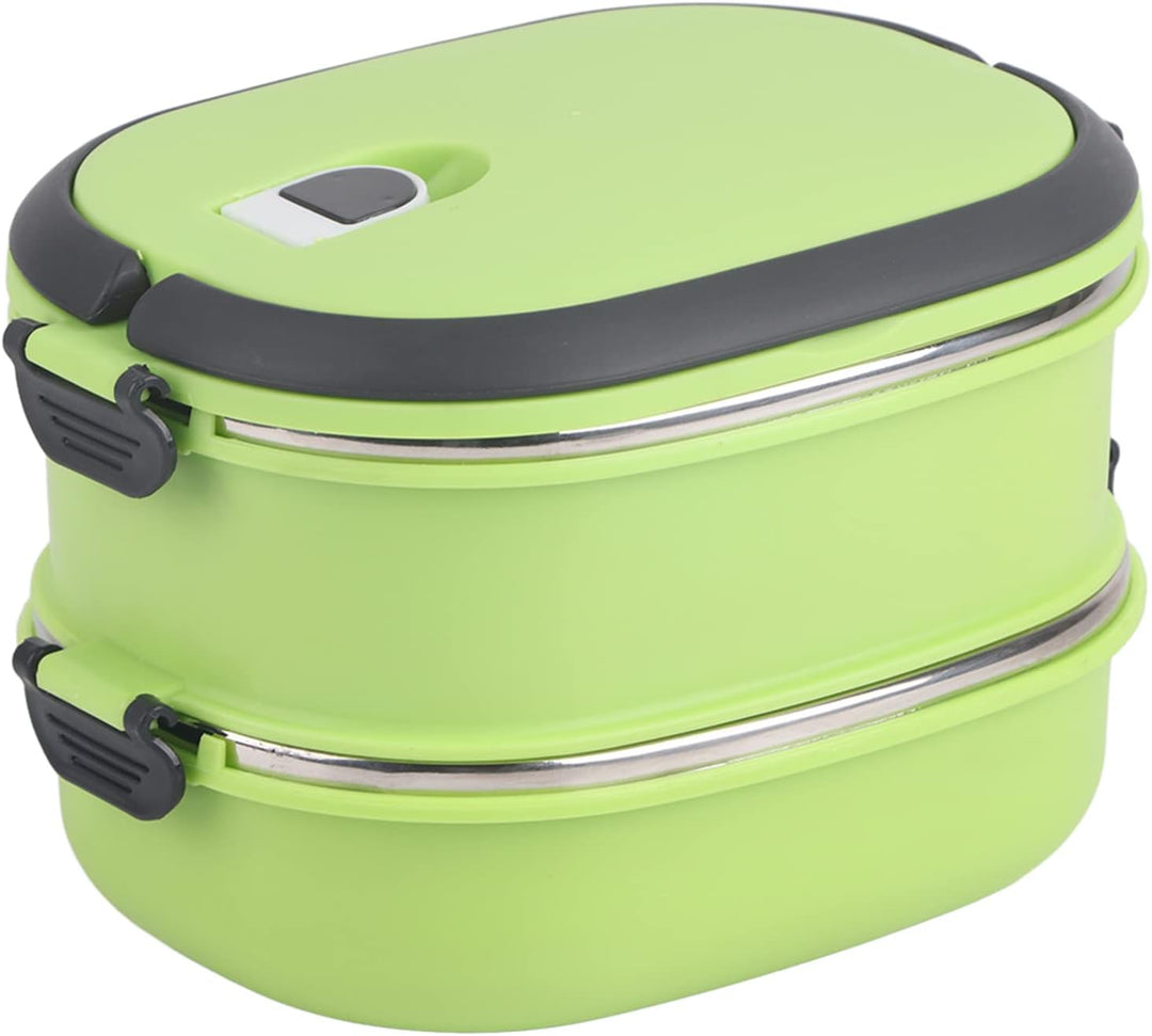 plplaaoo Tragbare Lunchbox, Thermo Bento Box, Edelstahl Lebensmittelbehälter, Isolier Lebensmittel A