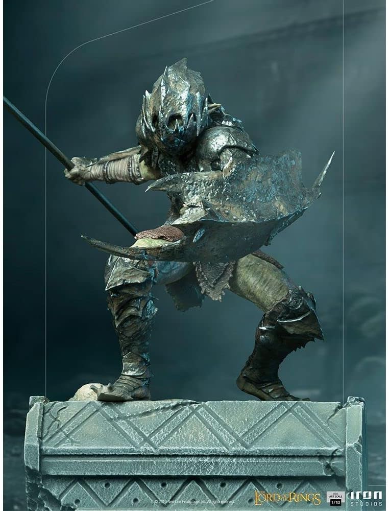 Iron Studios BDS: Lord of The Rings - Orc Armored Art Scale Statue (1/10) (WBLOR43021-10)