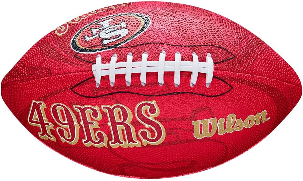 Wilson NFL Team Alliance Footballs San Francisco 49ers Junior San Francisco 49ers, San Francisco 49e