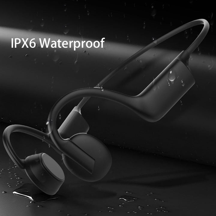ciciglow K08 Knochenleitungskopfhörer, Bluetooth 5.3 Stereo-Kopfhörer mit Offenem Ohr, ENC-Rauschunt