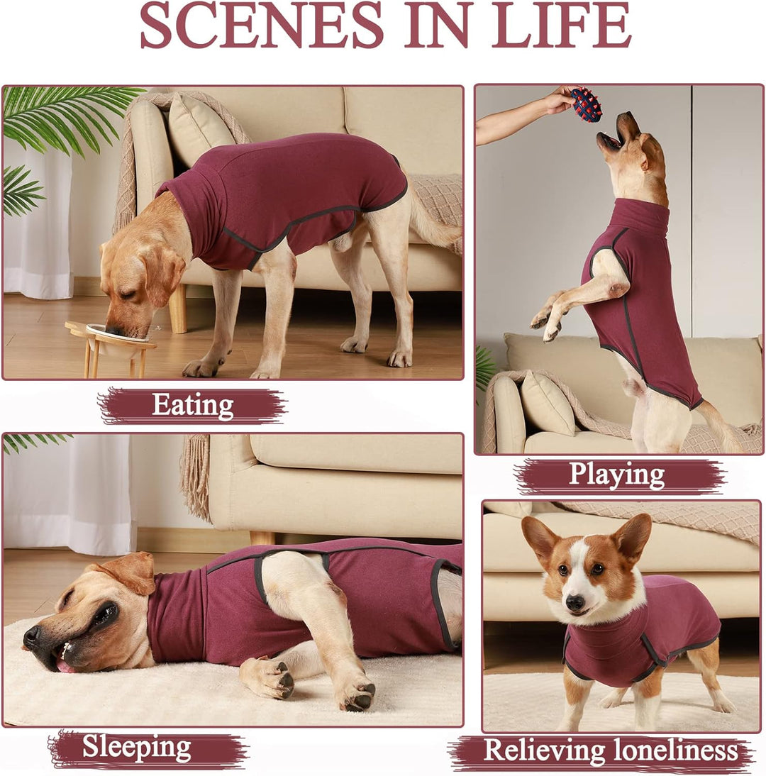 Hundepullover aus Fleece, warmer und leichter Pullover, Pyjama, Mantel, für Herbst und Winter, kalte