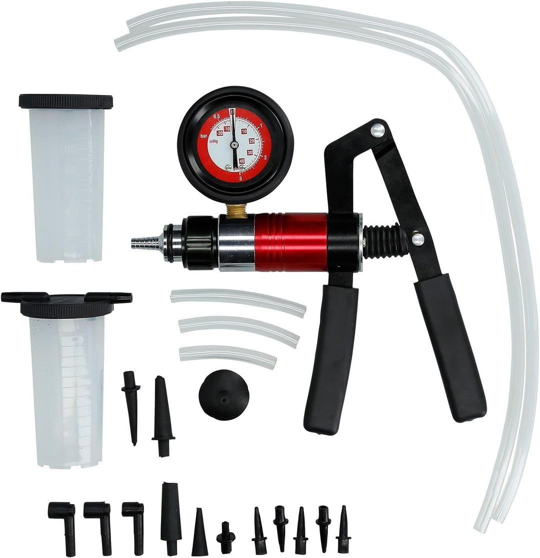 BRILLIANT TOOLS BT581500 Vakuum-Druckpumpen-Satz, 21-tlg [Powered by KS TOOLS]