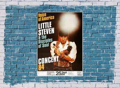 Little Steven - Voice of America, Frankfurt 1984 » Konzertplakat/Premium Poster | Live Konzert Veran