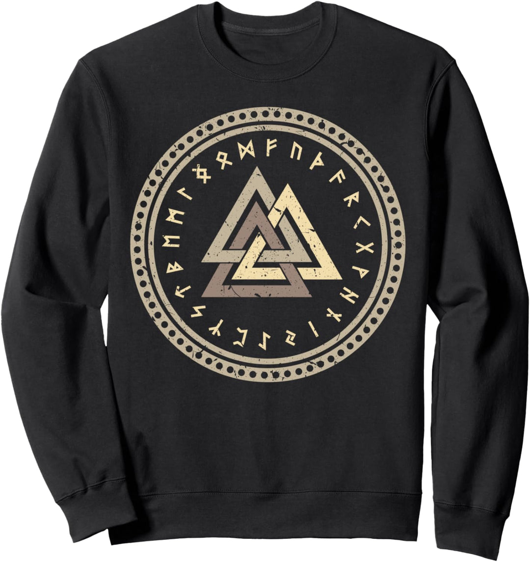 Nordische Rune Wikinger Rune Furthark Thor Odin T-shirt Sweatshirt