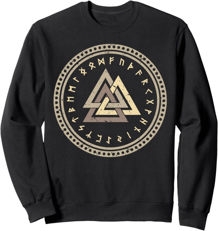 Nordische Rune Wikinger Rune Furthark Thor Odin T-shirt Sweatshirt