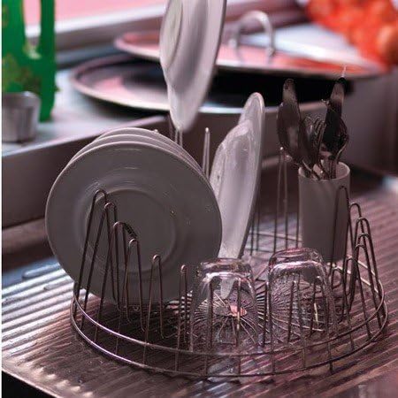 Alessi A Tempo Tablett, weiss, Thermokunststoff, 10.7 x 39.5 x 14.8 cm