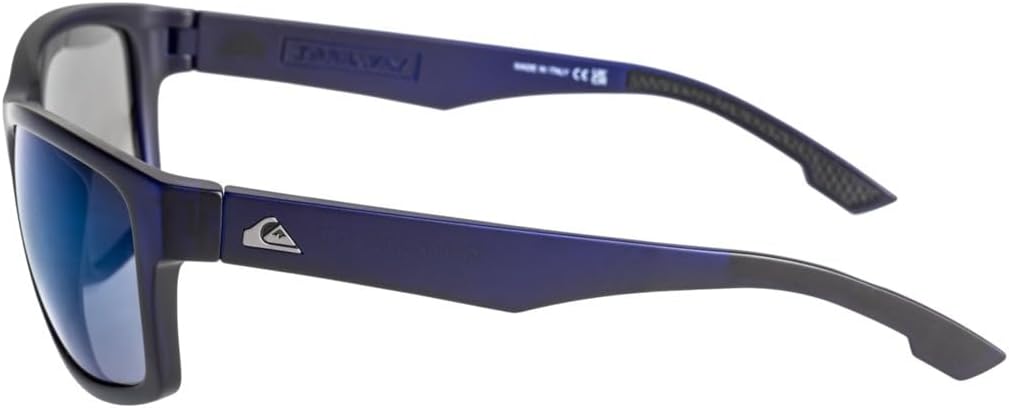 Quiksilver Herren Trailway Sonnenbrille (1er Pack) Einheitsgrösse Navy/Flash Blue, Einheitsgrösse Na