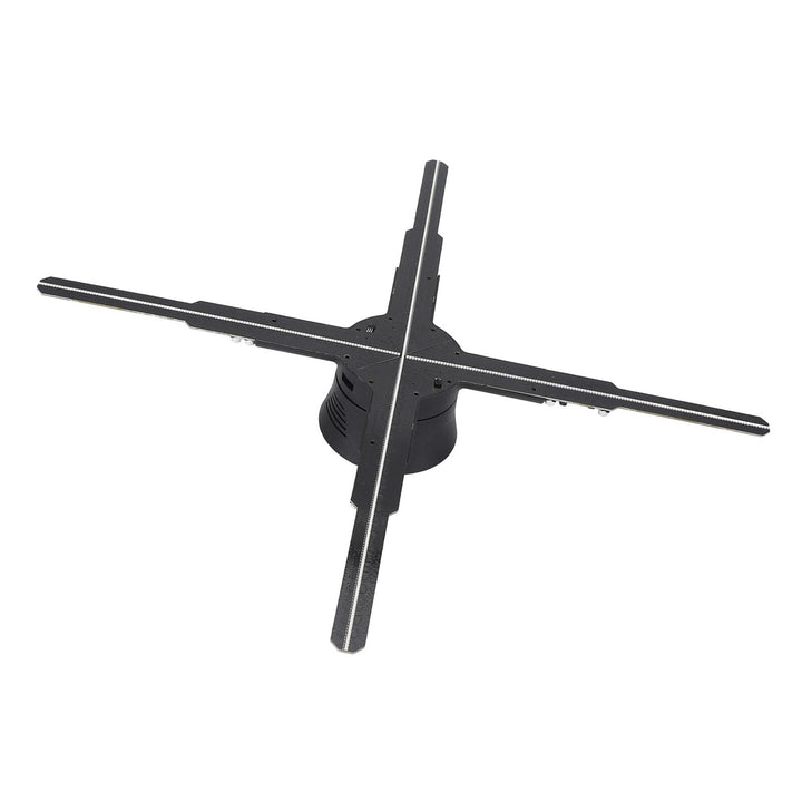 Holografischer 3D-Projektor, 45 cm, 4 Flügel, 3D-Hologramm-Lüfter, Werbedisplay, Integriert, 8 GB, U
