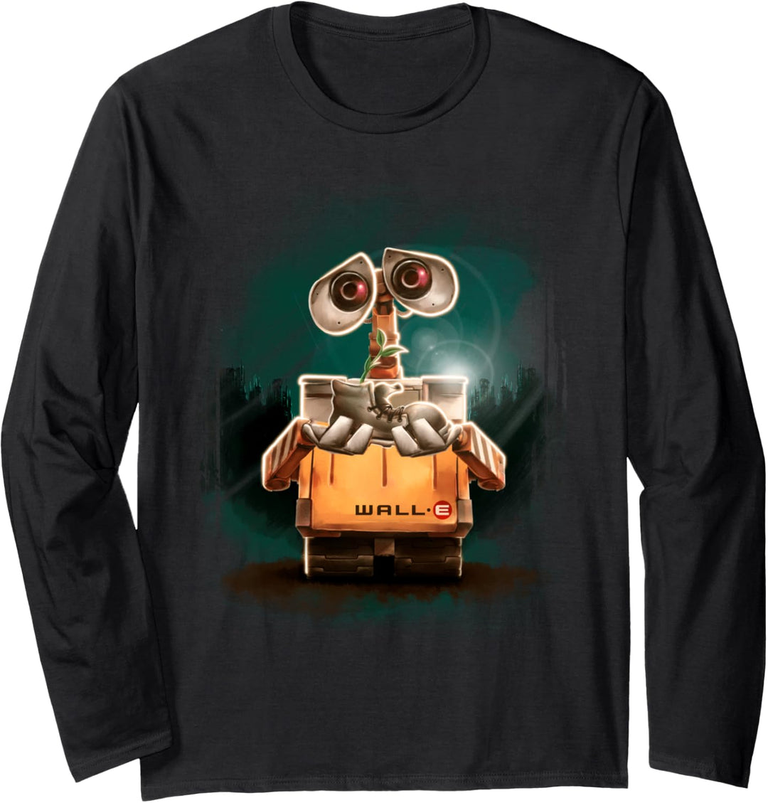 Disney Pixar Wall-E Boot Plant Portrait Langarmshirt