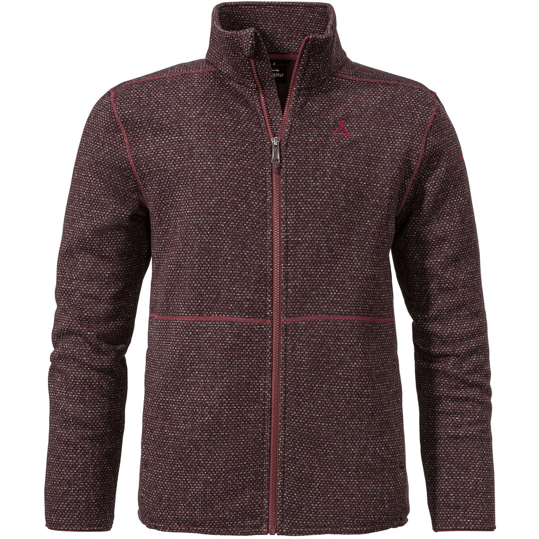 Schöffel Herren Aurora Fleece Jacke Fleecejacke Fleecepullover XXL Dark Burgundy, XXL Dark Burgundy