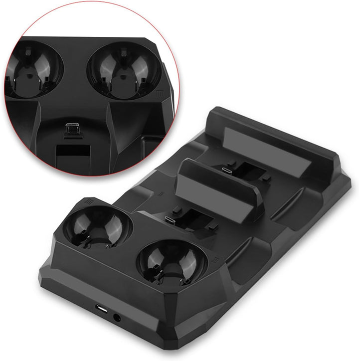 4-in-1-Schnellladestation für PS Move/-Controller