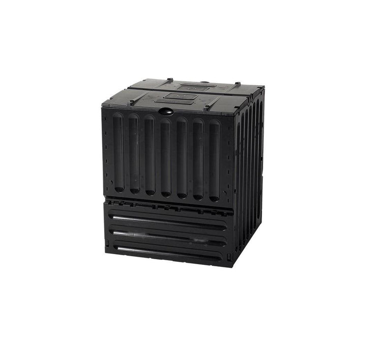 Tierra Garden, grosser Eco King, Polypropylen, 600 Liter Kompostierer 105-Gallon Schwarz, 105-Gallon
