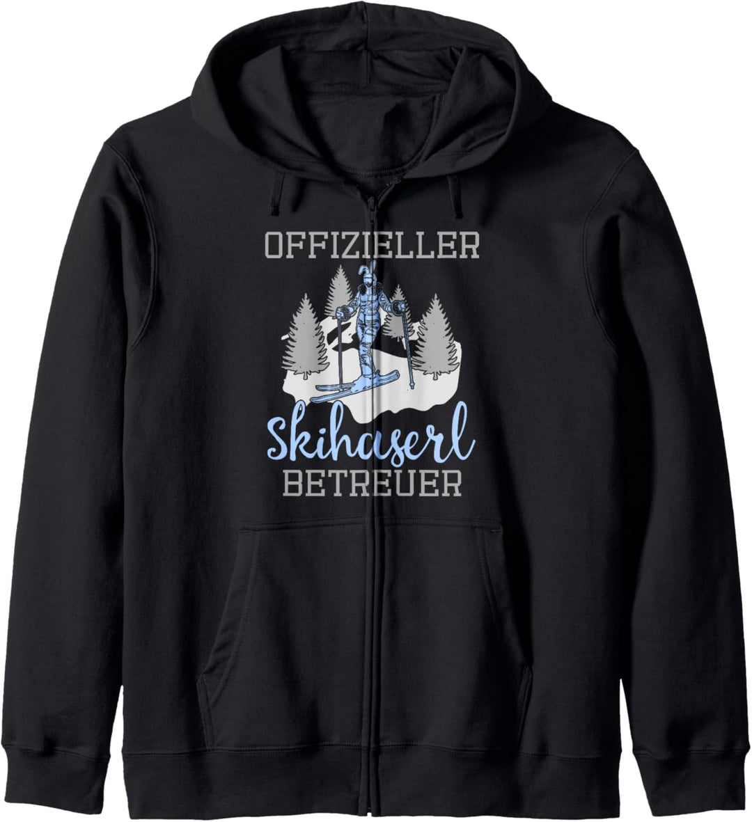 Skihaserl Betreuer Apres Ski Skifahren Snowboarden Skihasen Kapuzenjacke