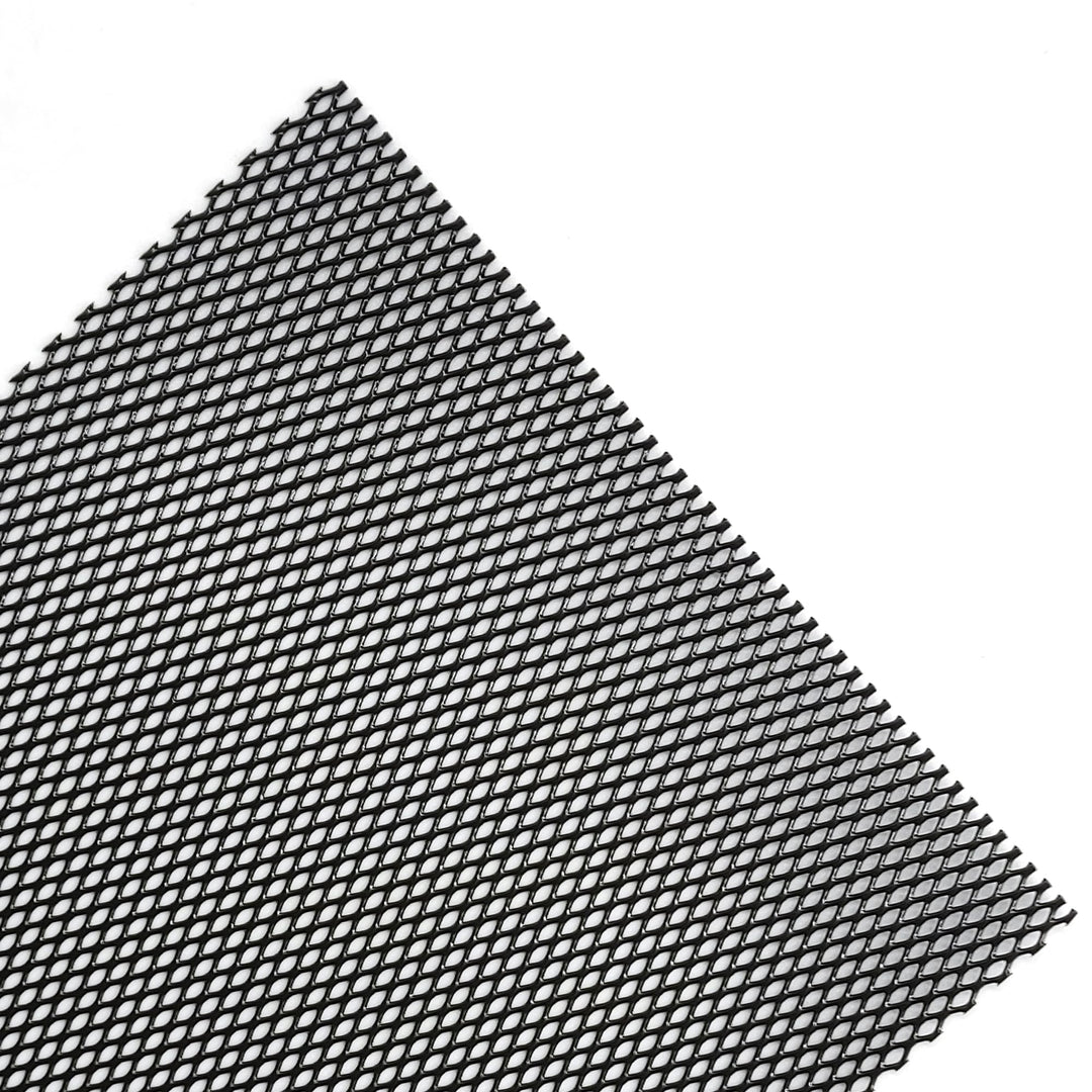 Simoni Racing GSA/7N Extra Schmale Mesh Aluminium Grösse 125 X 20 Cm, Schwarz