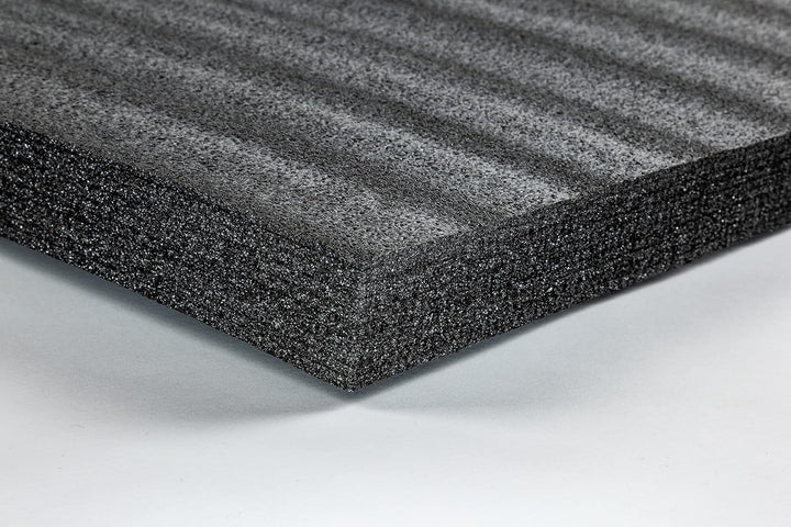 TYGR Multilayer Schaumstoff 1000x600x50 schwarz für Werkzeug, Kamera & Co. | Einfaches Bearbeiten |