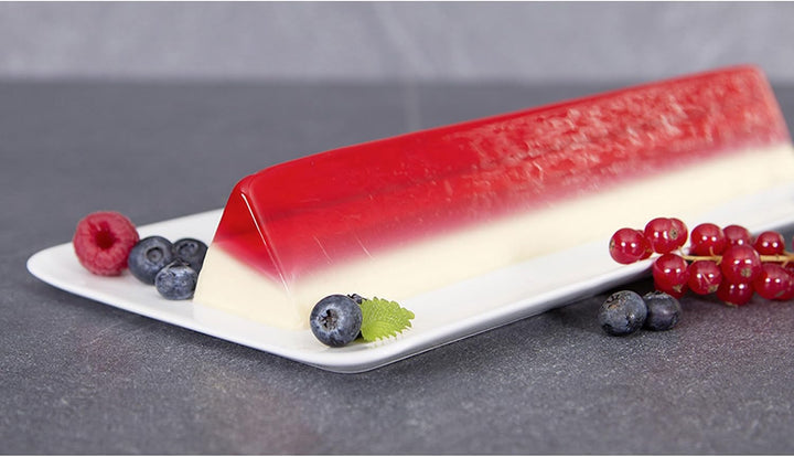 Städter Pasteten- und Terrinenform Dreieck, Edelstahl, 30x6 cm, Spülmaschinenfest, Ideal für herzhaf