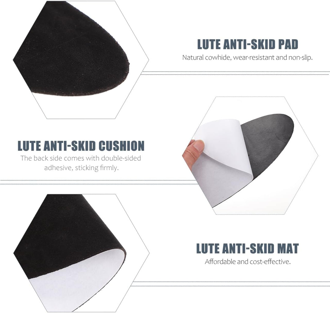 Rutschfeste Anti-Skid Matte Für Musikinstrumente 11.42X3.54X0.06 Zoll Mit Doppelseitigem Klebeband F