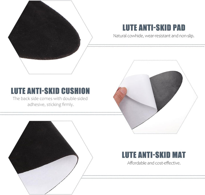 Rutschfeste Anti-Skid Matte Für Musikinstrumente 11.42X3.54X0.06 Zoll Mit Doppelseitigem Klebeband F